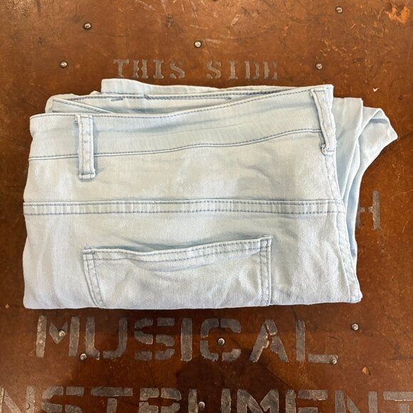 Wulful Light Blue Denim Casual 5-Pocket Straight Leg Men's Size 42x29.75 - Picture 11 of 11